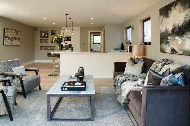 kitchen lounge wood flooring