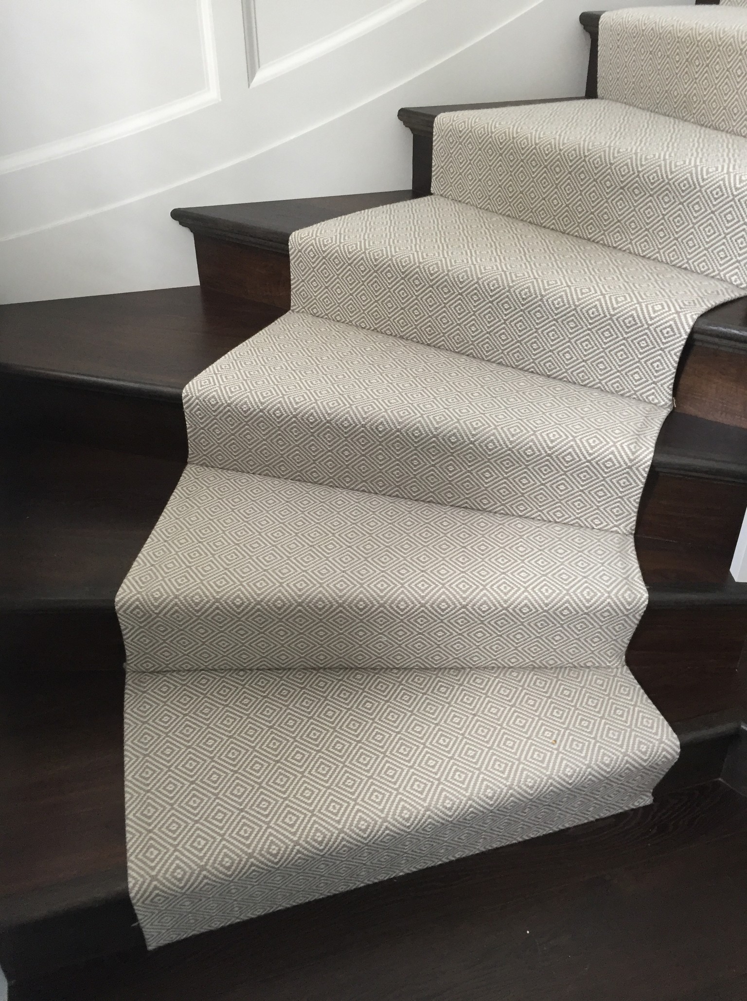 flat weave wool stair runner