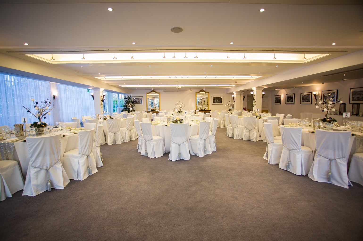 luxury carpet in glamorous function room