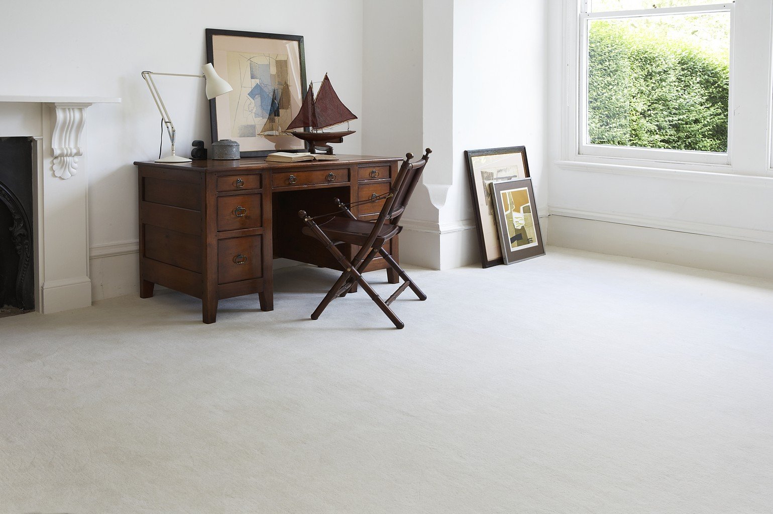 white luxury carpet with antique chair