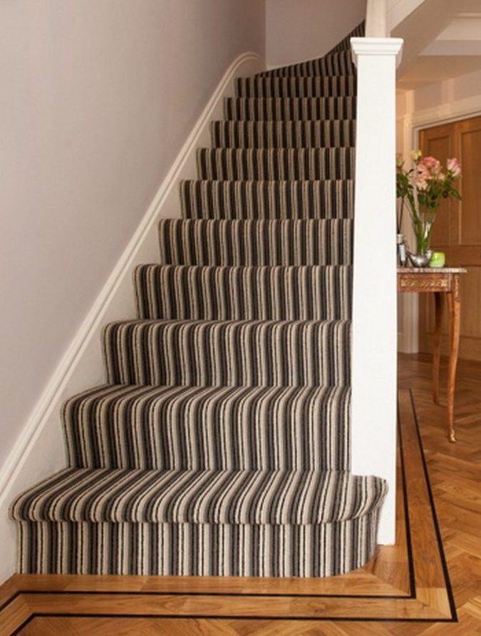 luxury carpet full stair runner