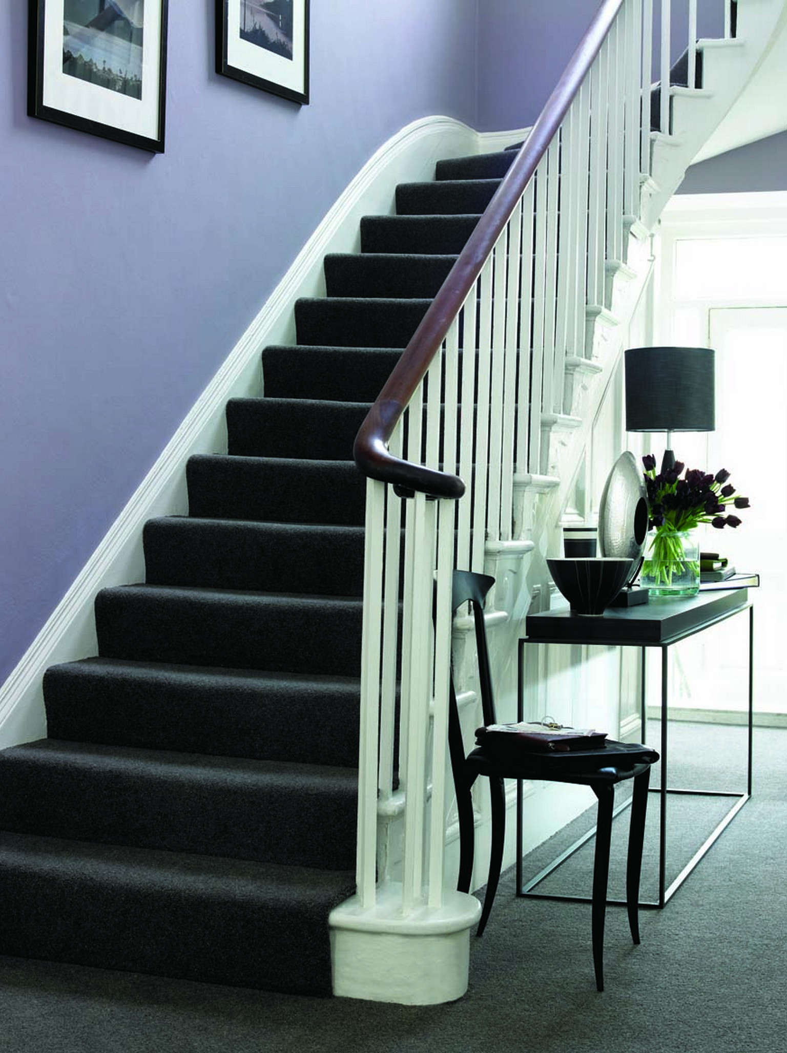 full stair runner luxury carpet